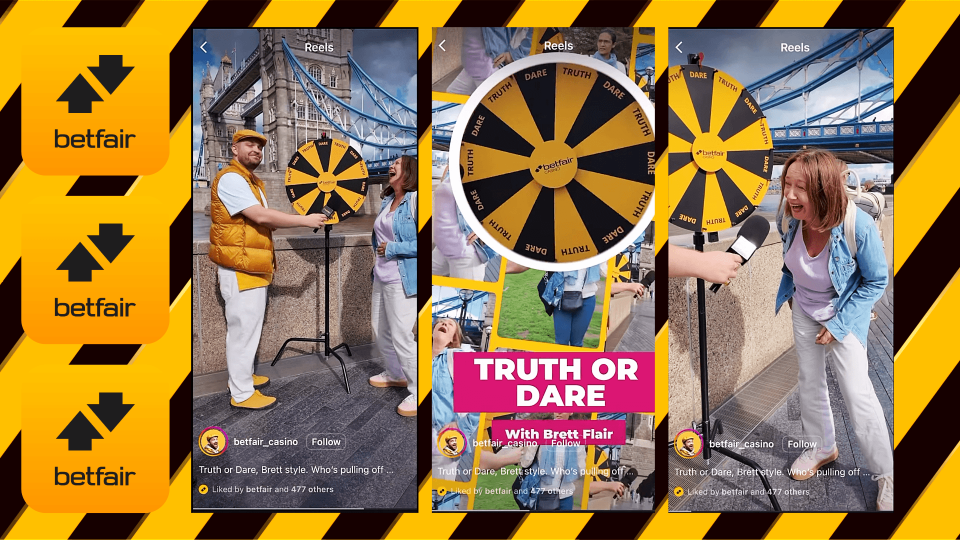 Betfair Casino Advert