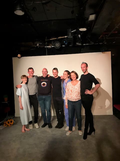 After The Silence (Play) - behind the scenes